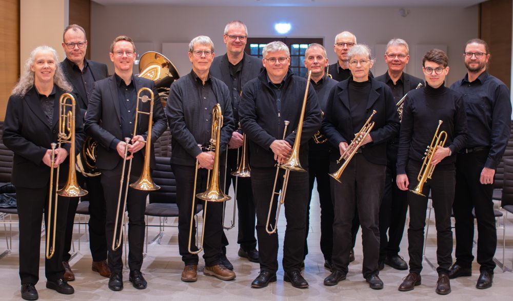 Die Ludgeribläser im Gruppenbild